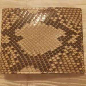 Mens Coach Python Wallet